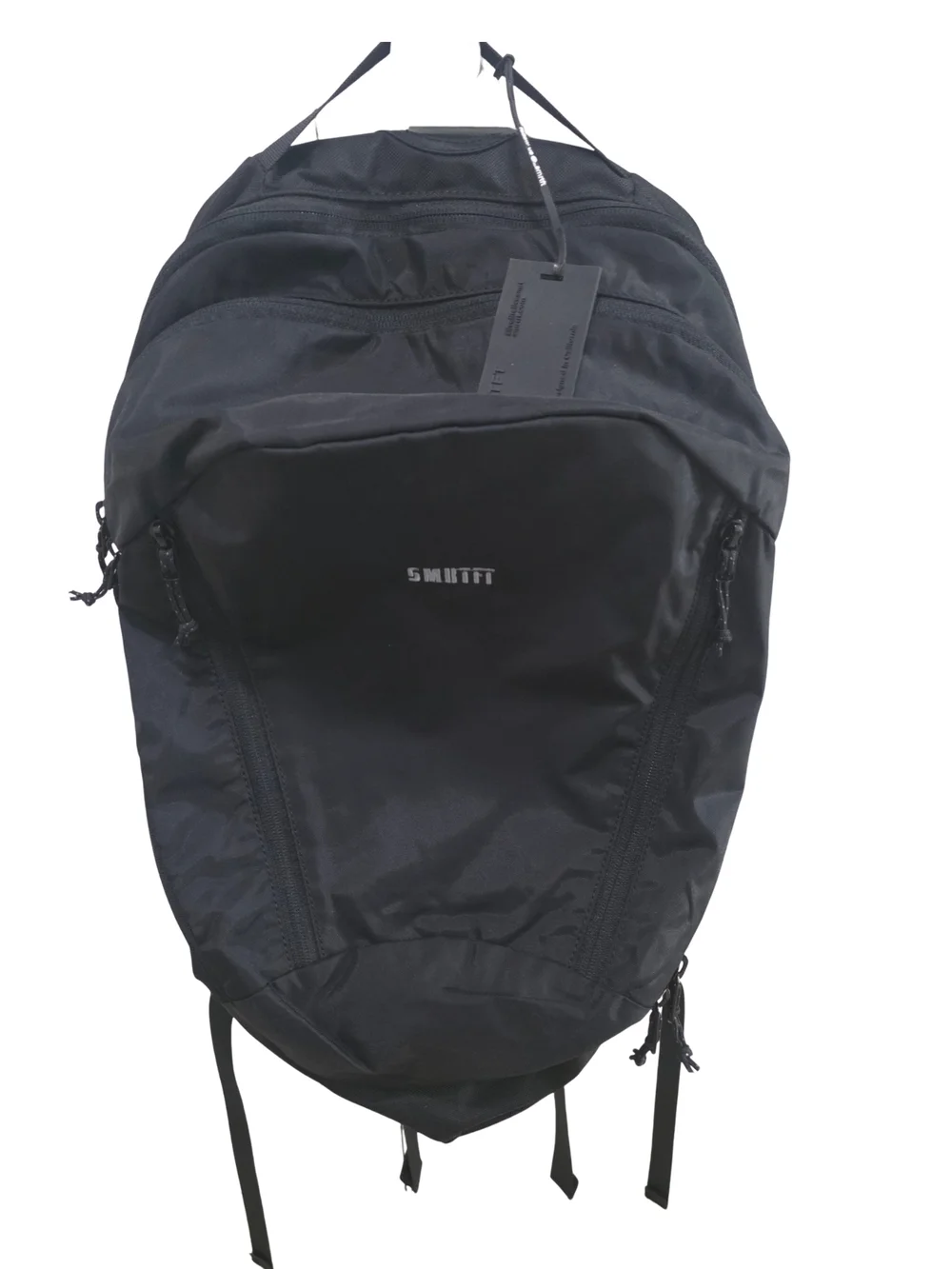 SMRTFT Lightweight Daily Backpack Unisex Black Tech EDC Laptop Travel Bag NWOT